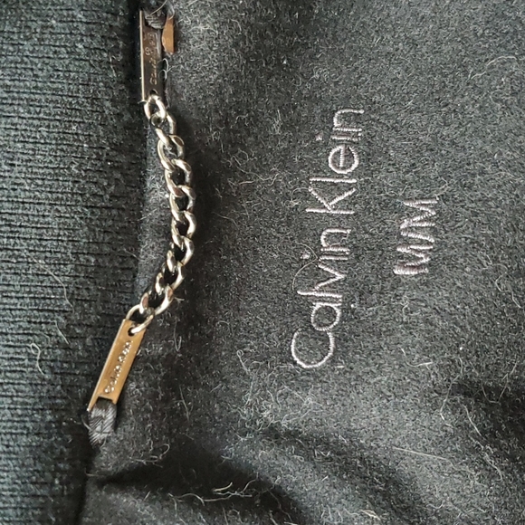 Calvin Klein Coat, Size Medium, Black - Picture 7 of 8